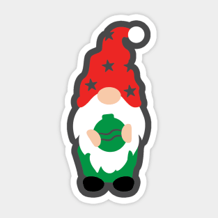 Franklin the holiday gnome Sticker